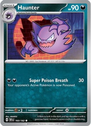 Haunter 103 SV05 Temporal Forces - Common
