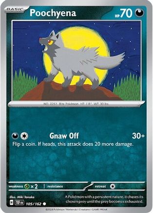 Poochyena 105 SV05 Temporal Forces - Common