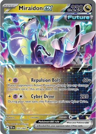Miraidon ex 122 - Holofoil SV05 Temporal Forces - Double Rare