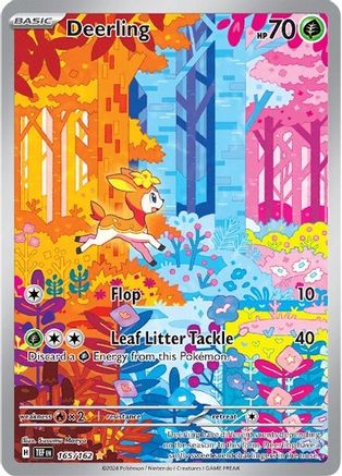 Deerling 165/162 - Holofoil SV05 Temporal Forces - Illustration Rare