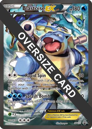 Blastoise EX XY122 - Holofoil Jumbo Cards - Promo