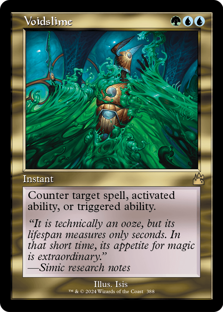 Voidslime (Retro Frame) (RVR-388) - Ravnica Remastered