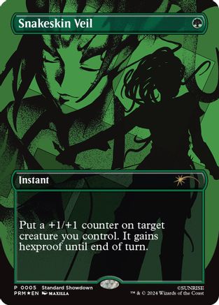 Snakeskin Veil (SSP-005) - Standard Showdown Promos Foil