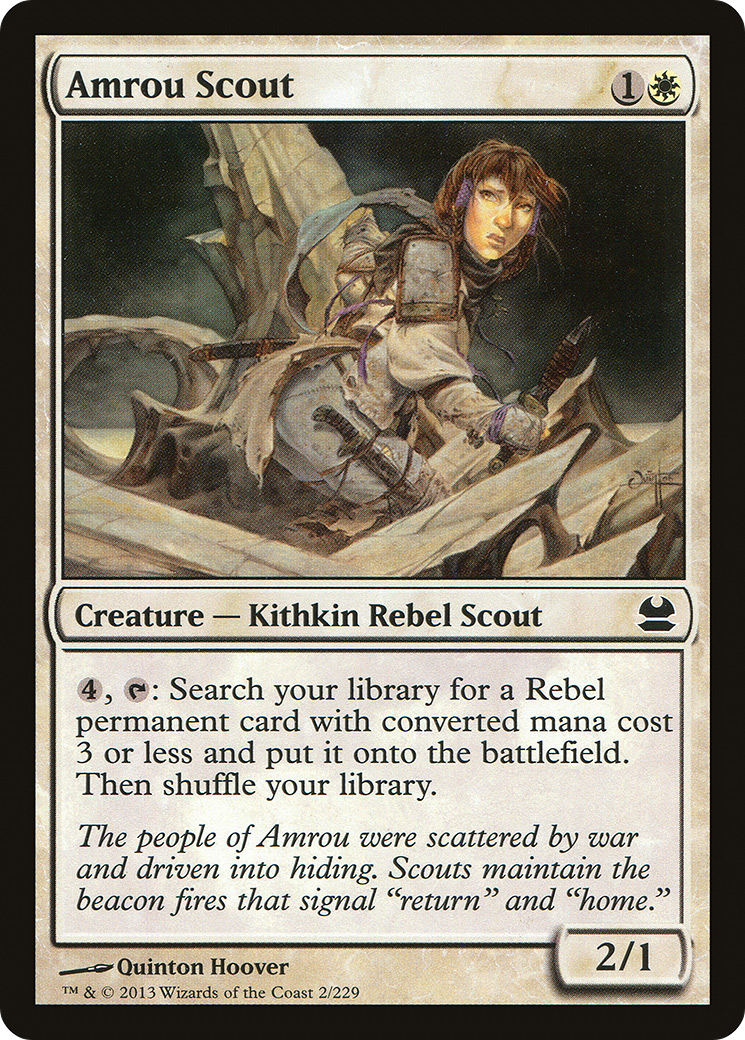Amrou Scout (MMA-002) - Modern Masters Foil