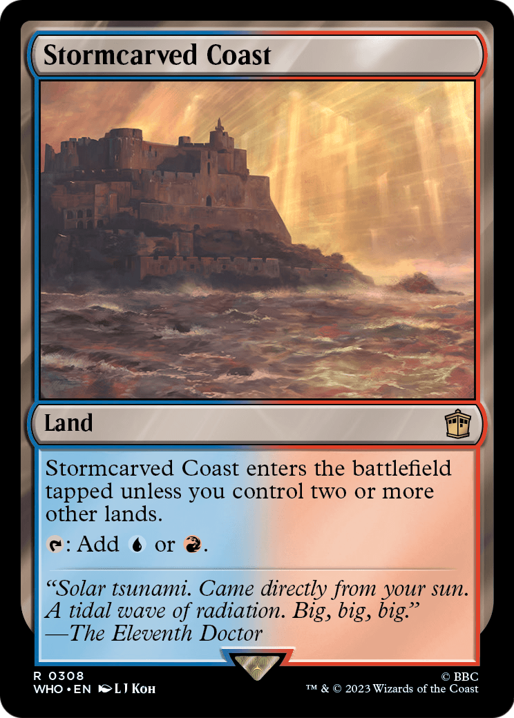 Stormcarved Coast (WHO-308) - Doctor Who Foil