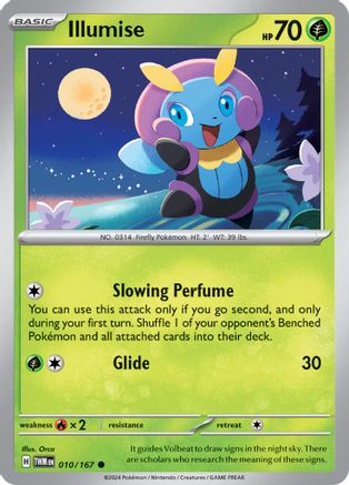 Illumise 010 - Reverse Holofoil SV06 Twilight Masquerade - Common
