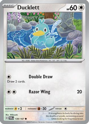 Ducklett 139 SV06 Twilight Masquerade - Common