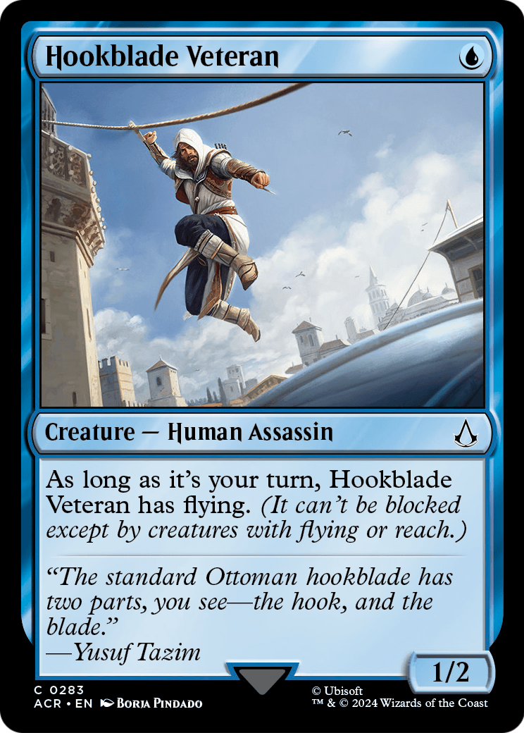Hookblade Veteran (ACR-283) - Assassin's Creed Foil