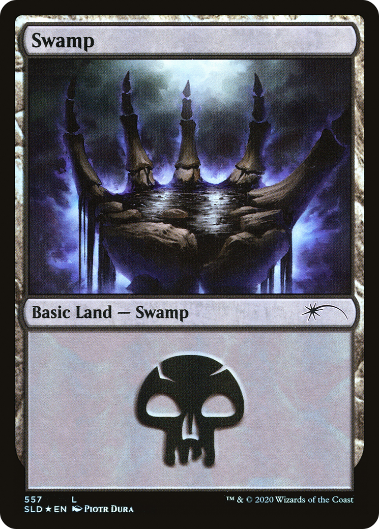 Swamp (557) (SLD-557) - Secret Lair Drop Foil