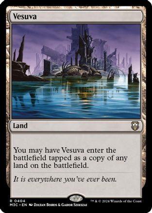 Vesuva (Ripple Foil) (M3C-404) - Modern Horizons 3 Commander Foil