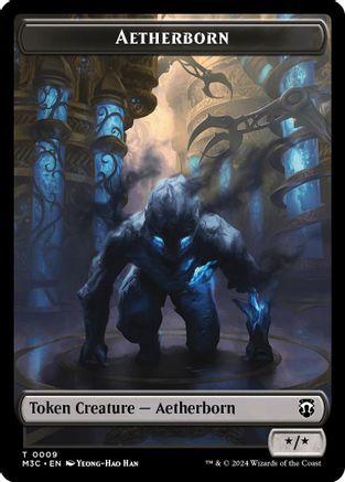 Aetherborn // Servo Double-Sided Token (M3C-9 // 33) - Modern Horizons 3 Commander