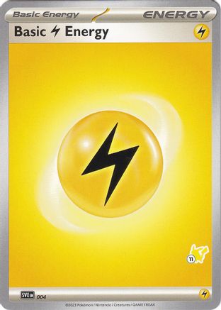 Basic Lightning Energy - Pikachu 11 Battle Academy 2024 - Common