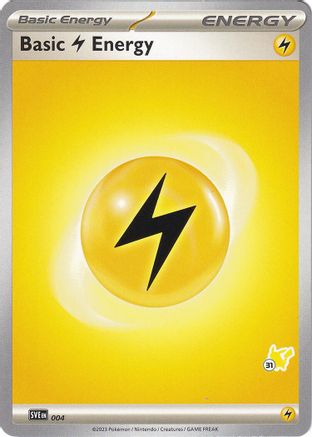 Basic Lightning Energy - Pikachu 31 Battle Academy 2024 - Common