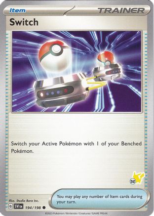 Switch - Pikachu 52 Battle Academy 2024 - Common
