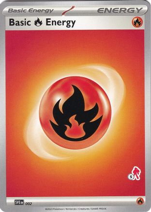 Basic Fire Energy - Armarouge 5 Battle Academy 2024 - Unconfirmed