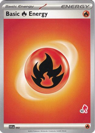 Basic Fire Energy - Armarouge 10 Battle Academy 2024 - Unconfirmed