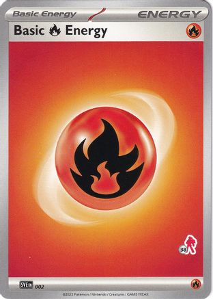 Basic Fire Energy - Armarouge 38 Battle Academy 2024 - Unconfirmed