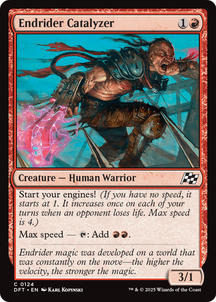 Endrider Catalyzer (DFT-124) - Aetherdrift Foil