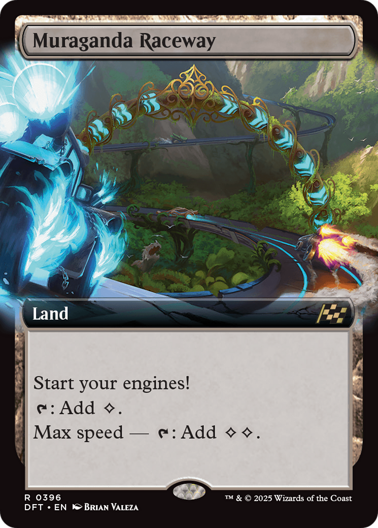Muraganda Raceway (0396) (Extended Art) (DFT-396) - Aetherdrift: (Extended Art) Foil