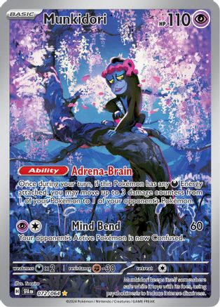 Munkidori 072 - Holofoil SV Shrouded Fable - Illustration Rare