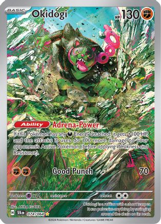Okidogi 074 - Holofoil SV Shrouded Fable - Illustration Rare
