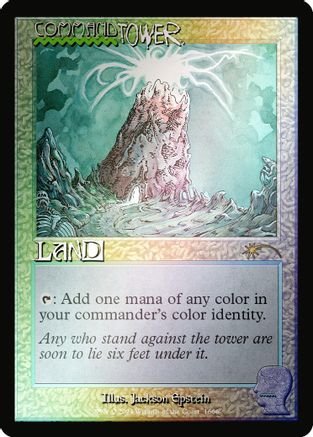 Command Tower (1666) (Rainbow Foil) (SLD-1666) - Secret Lair Drop Series Foil