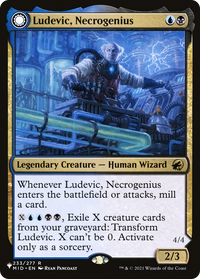 Ludevic, Necrogenius (LIST-233) - The List: (Double Faced Transform)