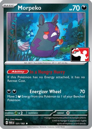 Morpeko 121 - Holofoil Prize Pack Series Cards - Rare