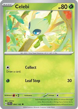 Celebi 004 SV07 Stellar Crown - Uncommon
