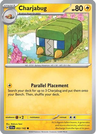 Charjabug 052 SV07 Stellar Crown - Common