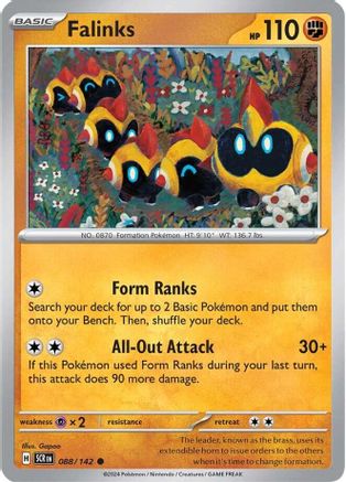 Falinks 088 - Reverse Holofoil SV07 Stellar Crown - Common