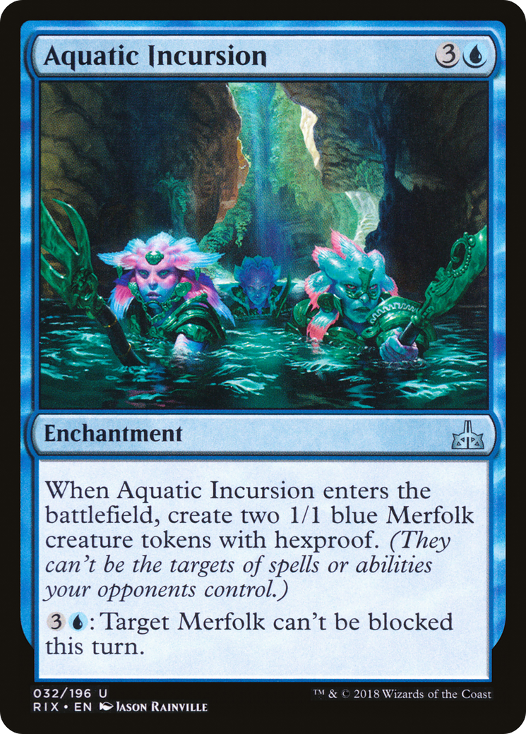 Aquatic Incursion (RIX-032) - Rivals of Ixalan