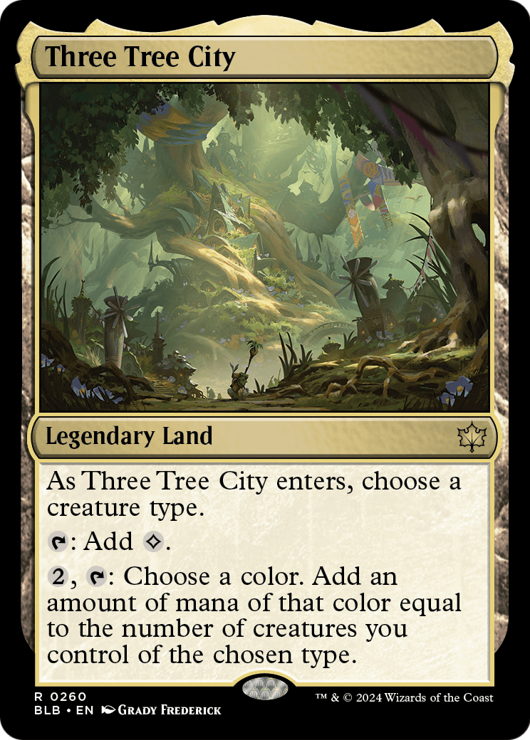 Three Tree City (BLB-260) - Bloomburrow
