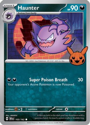 Haunter 103 Trick or Trade BOOster Bundle 2024 - Common