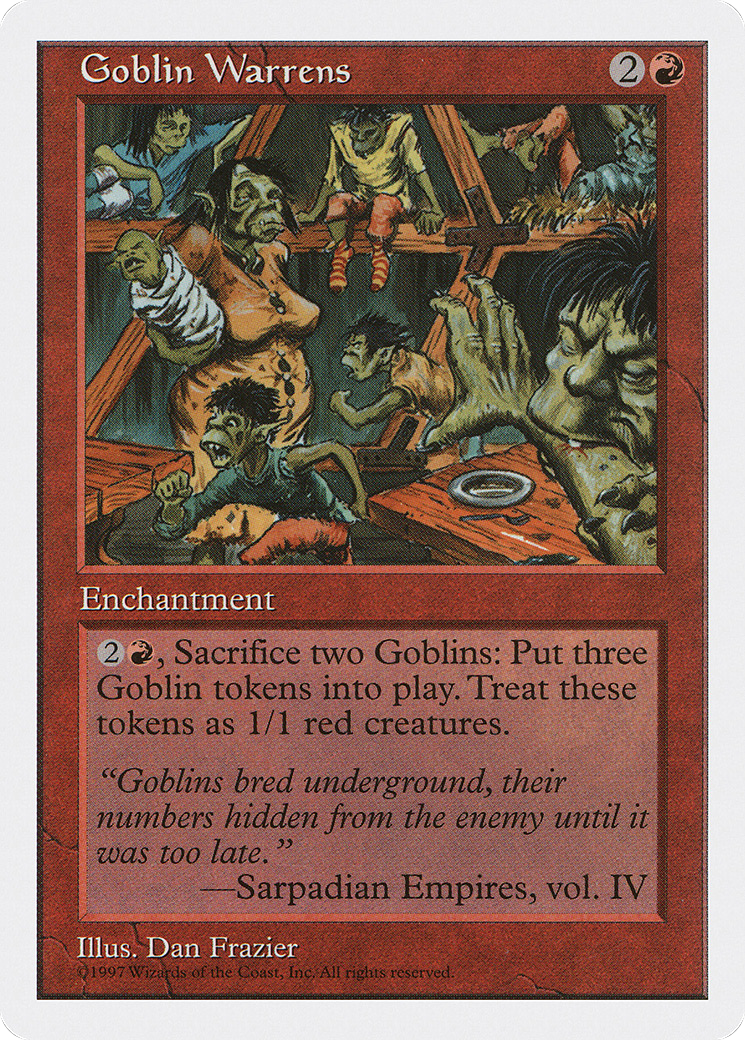 Goblin Warrens (5ED-) - Fifth Edition