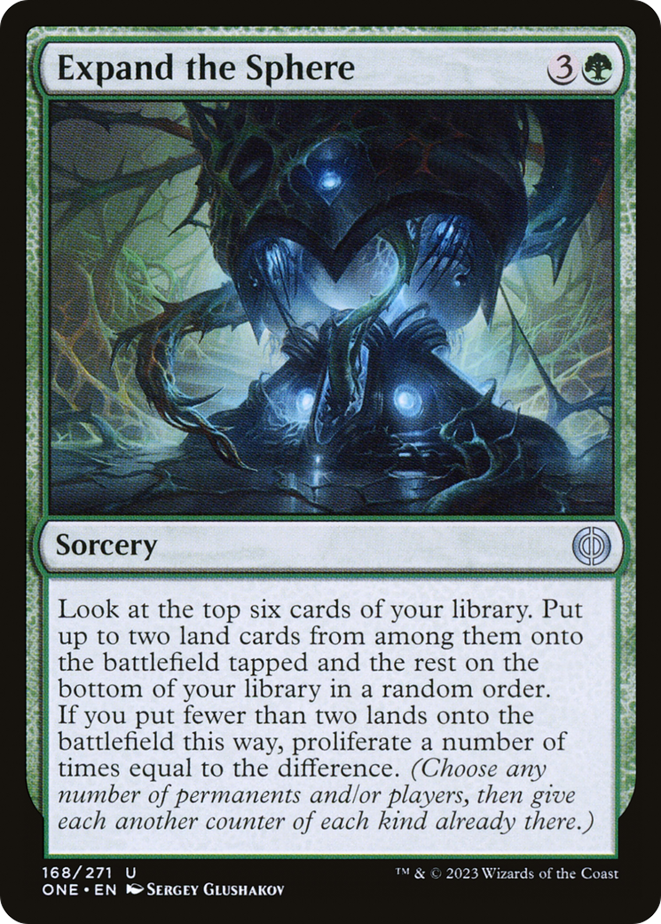Expand the Sphere (ONE-168) - Phyrexia: All Will Be One Foil
