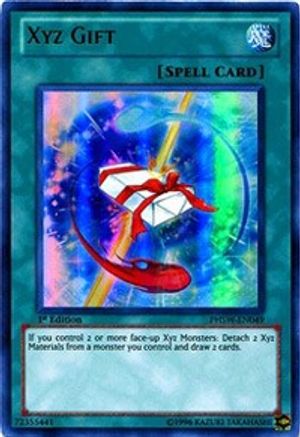 Xyz Gift (PHSW-EN049) - Photon Shockwave 1st Edition