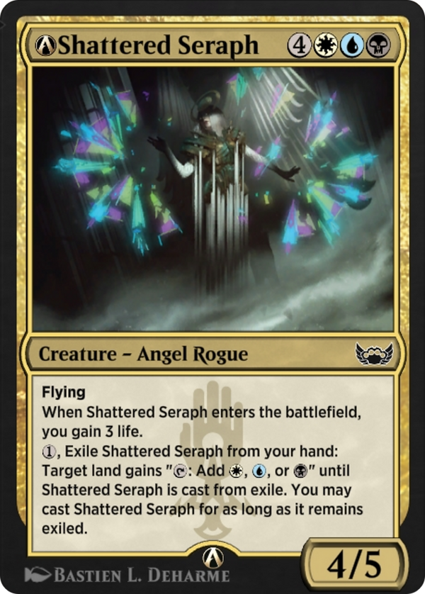 A-Shattered Seraph (SNC-A-221) - Streets of New Capenna