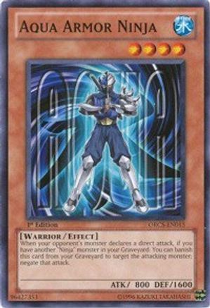 Aqua Armor Ninja (ORCS-EN015) - Order of Chaos 1st Edition