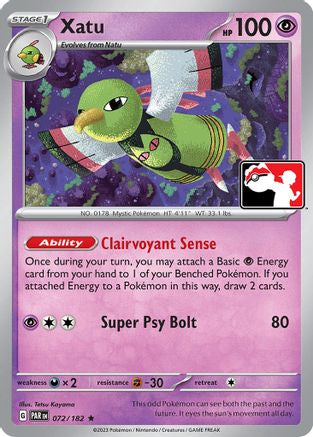 Xatu 072/182 Prize Pack Series Cards - Rare