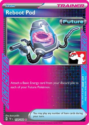 Reboot Pod 158 Prize Pack Series Cards - ACE SPEC Rare