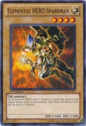 Elemental HERO Sparkman (RYMP-EN003) - Ra Yellow Mega Pack Unlimited