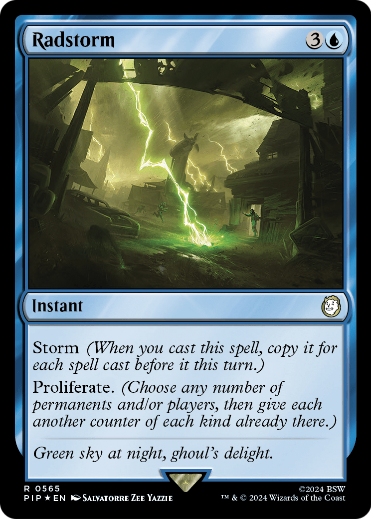 Radstorm (Surge Foil) (PIP-565) - Fallout Foil