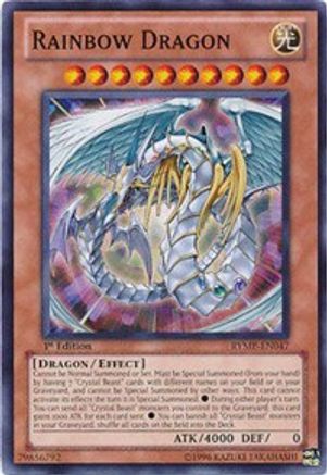 Rainbow Dragon (RYMP-EN047) - Ra Yellow Mega Pack 1st Edition