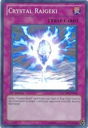 Crystal Raigeki (RYMP-EN055) - Ra Yellow Mega Pack Unlimited