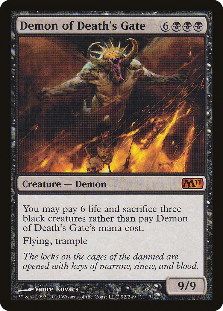 Demon of Death's Gate (M11-092) - Magic 2011