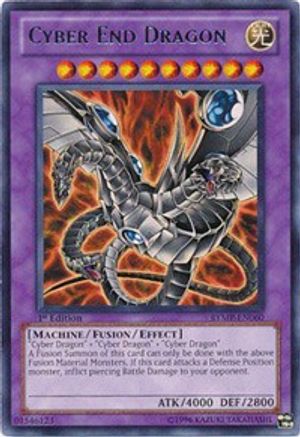 Cyber End Dragon (RYMP-EN060) - Ra Yellow Mega Pack 1st Edition