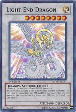 Light End Dragon (RYMP-EN067) - Ra Yellow Mega Pack 1st Edition