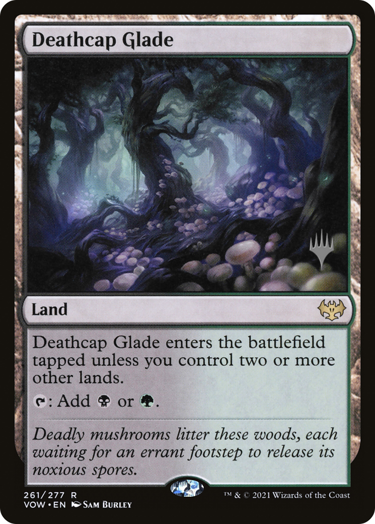 Deathcap Glade (PPDMU-261) - Innistrad: Crimson Vow Promos Foil