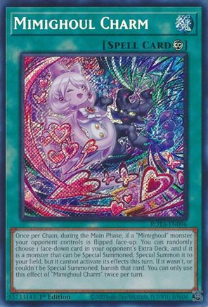 Mimighoul Charm (ROTA-EN096) - Rage of the Abyss 1st Edition